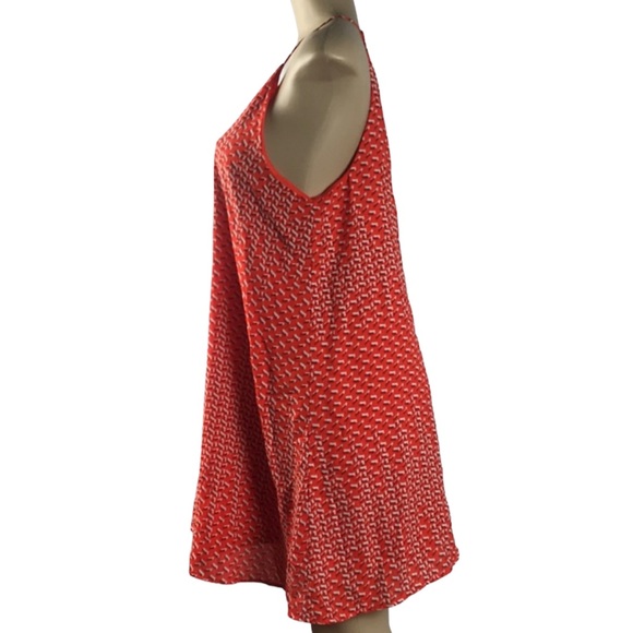 Charles Henry Geometric Flowy Tank Shift Dress SzM - Picture 4 of 10